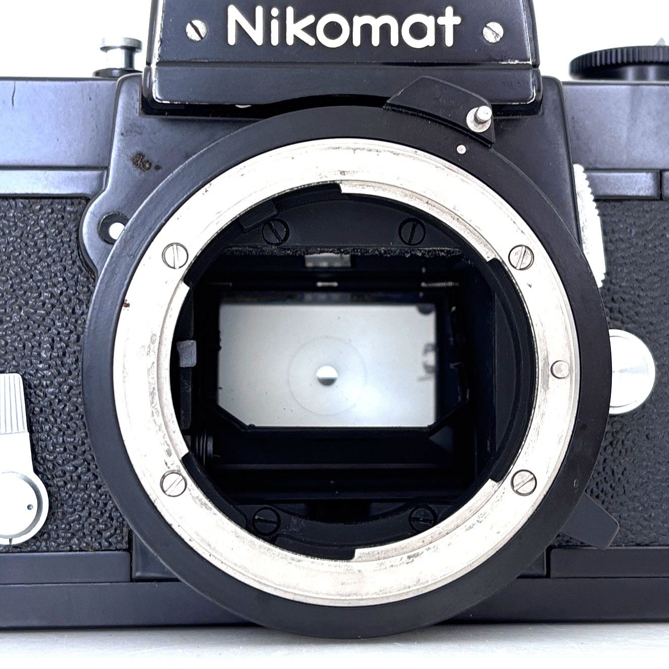 修理前提 ファインダ内の僅かな黒い影【ニコマート】Nikomat FT