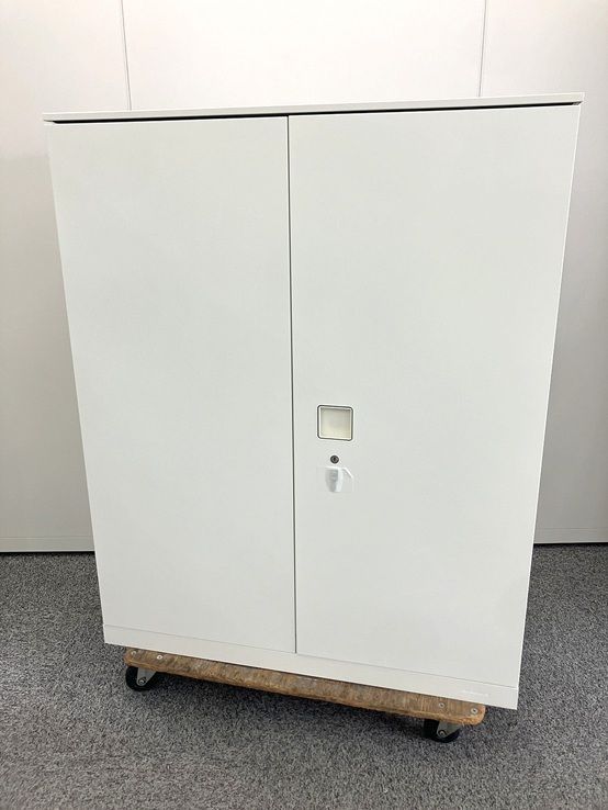 【東京都限定送料2200円も可】オカムラ　レクトライン　両開き書庫　天板付き　観音開き　オフィス収納　キャビネット　ファイル　収納 21,087円