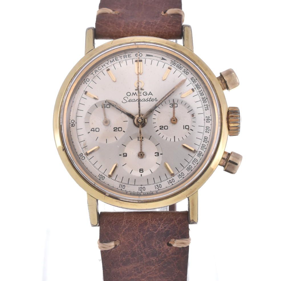 【OMEGA】オメガ シーマスター ヴィンテージ 1967年製 Ref.105.005 クロノグラフ Cal.321 手巻き メンズ Z#150294