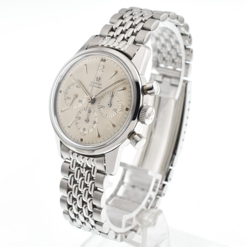 オメガ OMEGA 105.004-64 ヴィンテージ シーマスター クロノグラフ Cal.321 手巻き メンズ 良品 Z#150292
