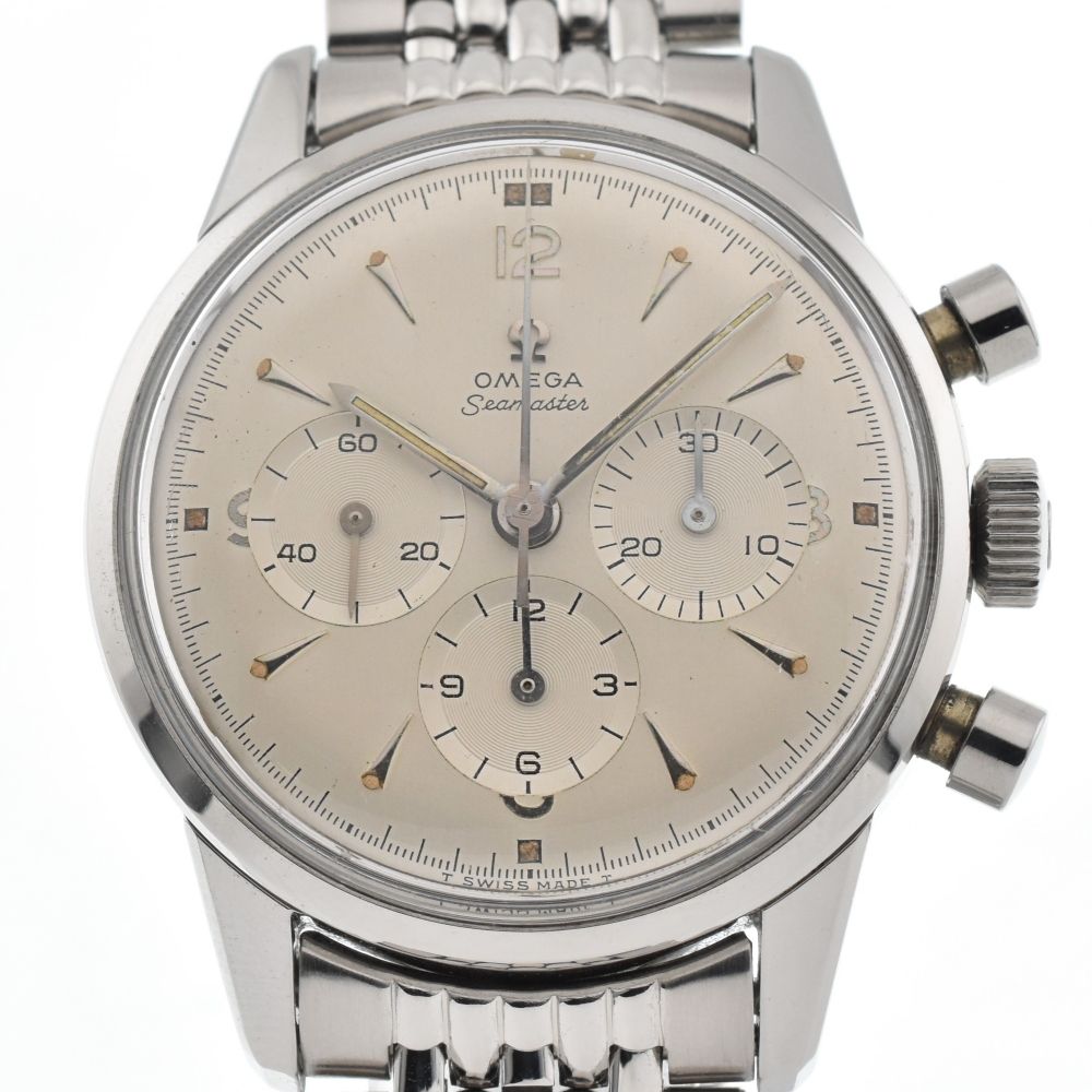 オメガ OMEGA 105.004-64 ヴィンテージ シーマスター クロノグラフ Cal.321 手巻き メンズ 良品 Z#150292 414,400円