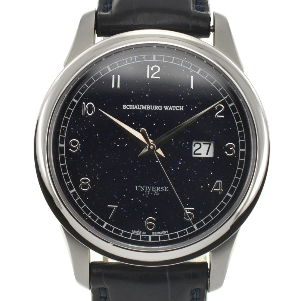 シャウボーグウォッチ SCHAUBURG WATCH PANORAMA-GDSTN リンドバーグ&ベンソン 世界限定75本 自動巻き メンズ 美品 Z#150291