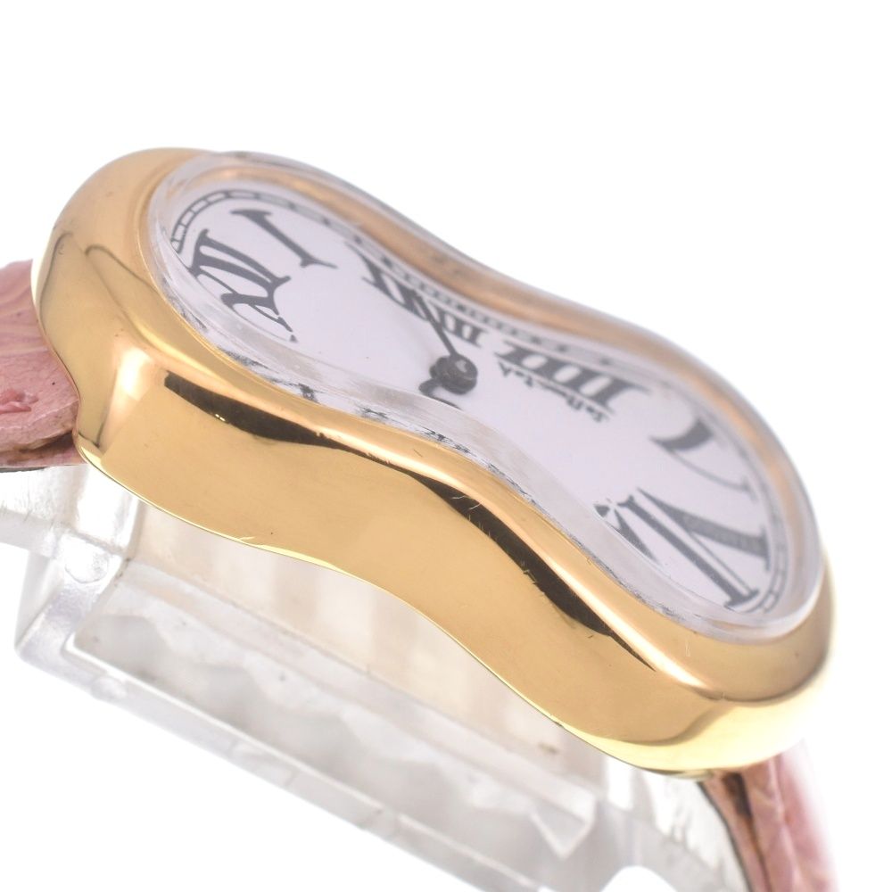 値下 サルバドール ダリ Salvador Dali 92010 ソフトウォッチ クォーツ レディース 良品 □#150284