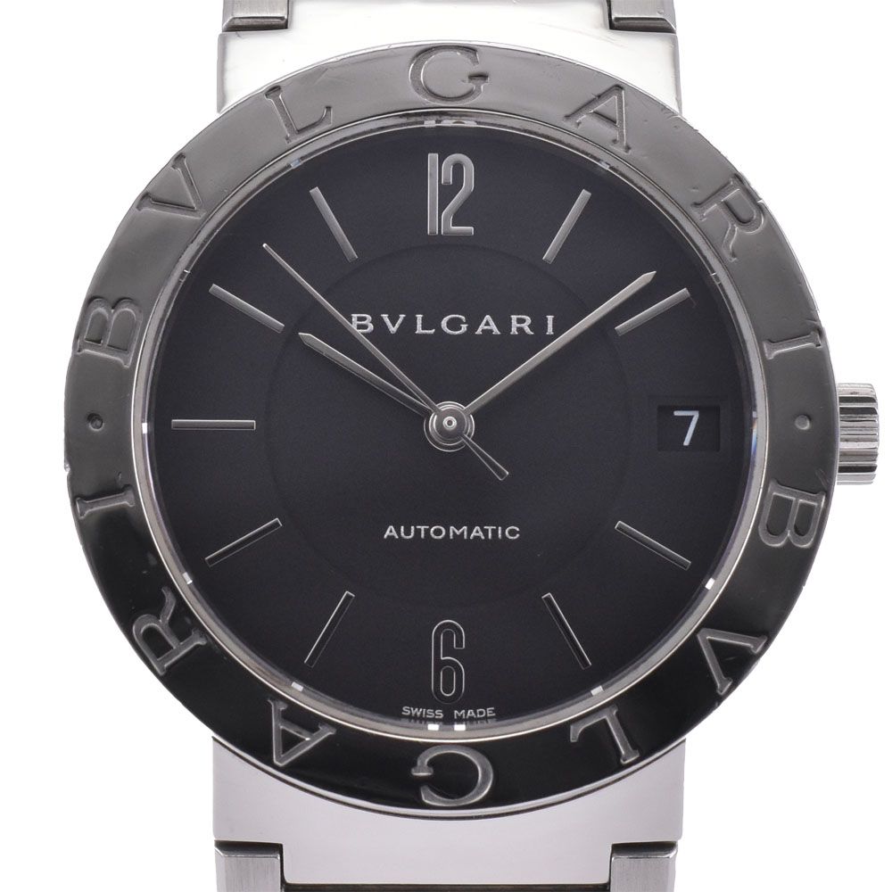 値下 ブルガリ BVLGARI BB33SSD AUTO ブルガリブルガリ デイト 自動巻き メンズ 良品 □#150274