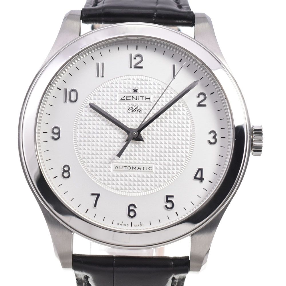 値下 ゼニス ZENITH 03.0520.679/02.C492 グランドクラス エリート 自動巻き メンズ 美品 箱・保証書付き □＃150247
