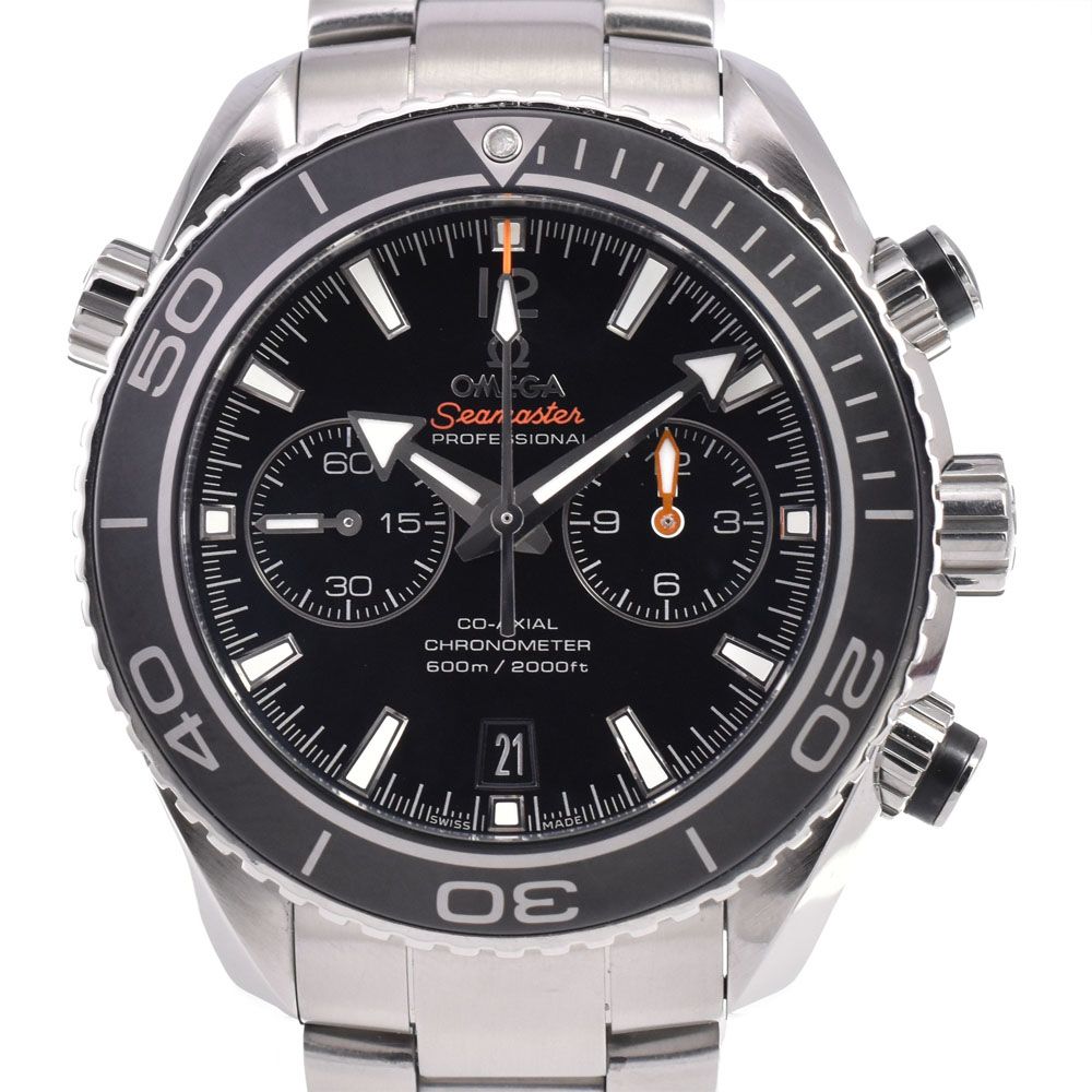 値下 オメガ OMEGA 232.30.46.51.01.001 シーマスター プラネットオーシャン 自動巻き メンズ 美品 保証書付き 腕時計 E#150187