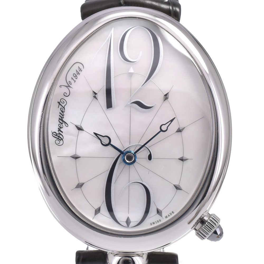 ブレゲ Breguet 8967ST/58/986 クイーンオブネイプルズ ホワイトシェル 自動巻き レディース 美品 箱・保証書付き 腕時計 I#150172 474,280円