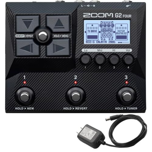 ZOOM(ズーム) G2 FOUR ギターマルチエフェクター ブラック★m