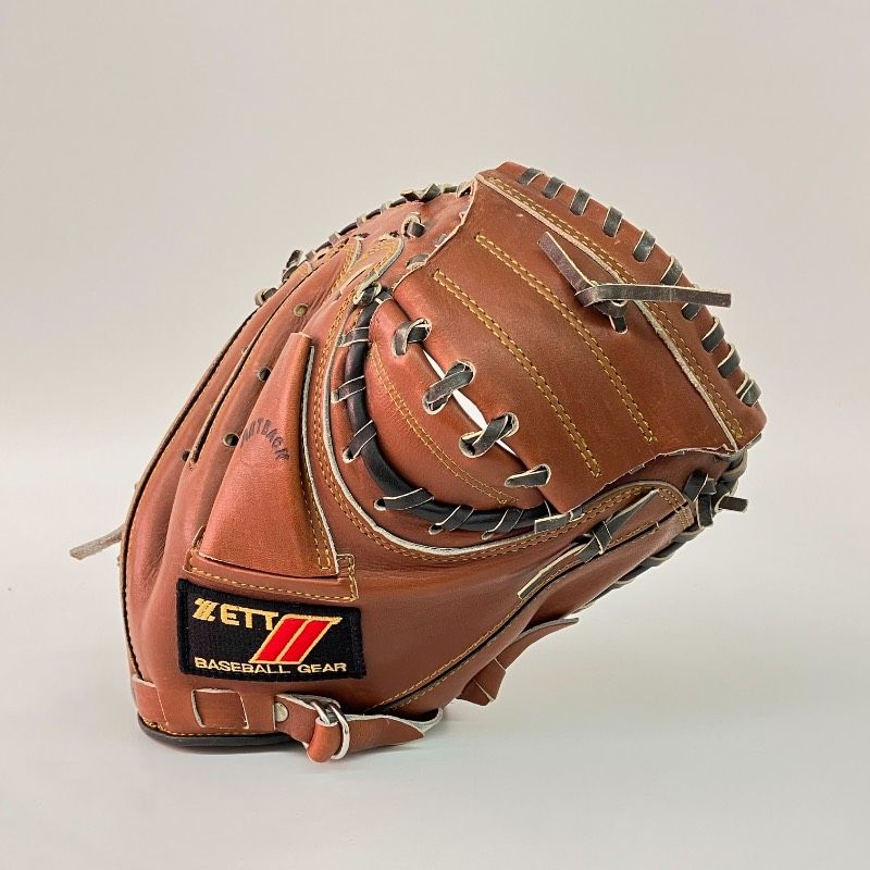 【極希少 状態良好】DYNA ZETT TANNED-LEATHER ARTBACK BRC-302 キャッチャーミット グローブ 830K