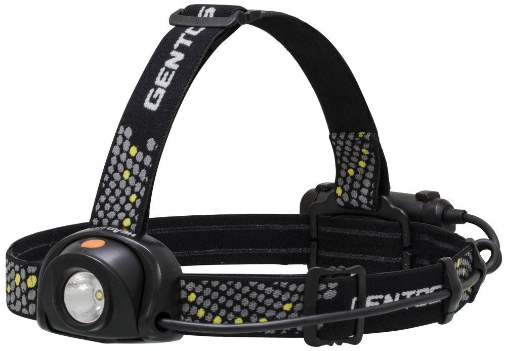 GENTOS(ジェントス) LED ヘッドライト 【明るさ350ルーメン/実用点灯8時間/後部認識灯】 単3形電池3本使用 ヘッドウォーズ HLP-1804 ANSI規格準拠 [明るさ350ルーメン/実用点灯8時間/単3形電池3本使用 HLP-1804]