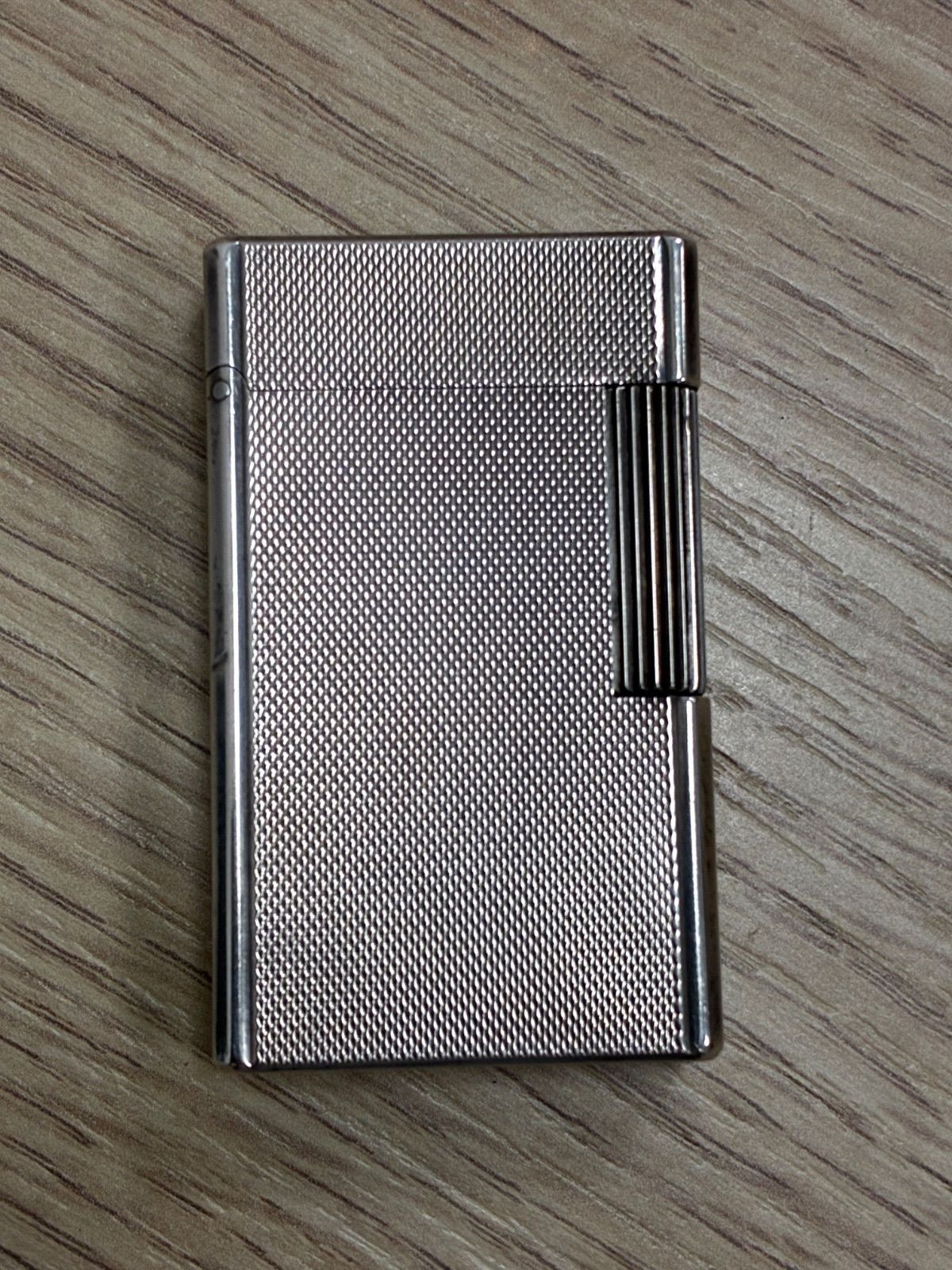 S.T.Dupont デュポン ライン1 ガスライター シルバーカラー ヴィンテージ　ダイヤ柄 14,440円