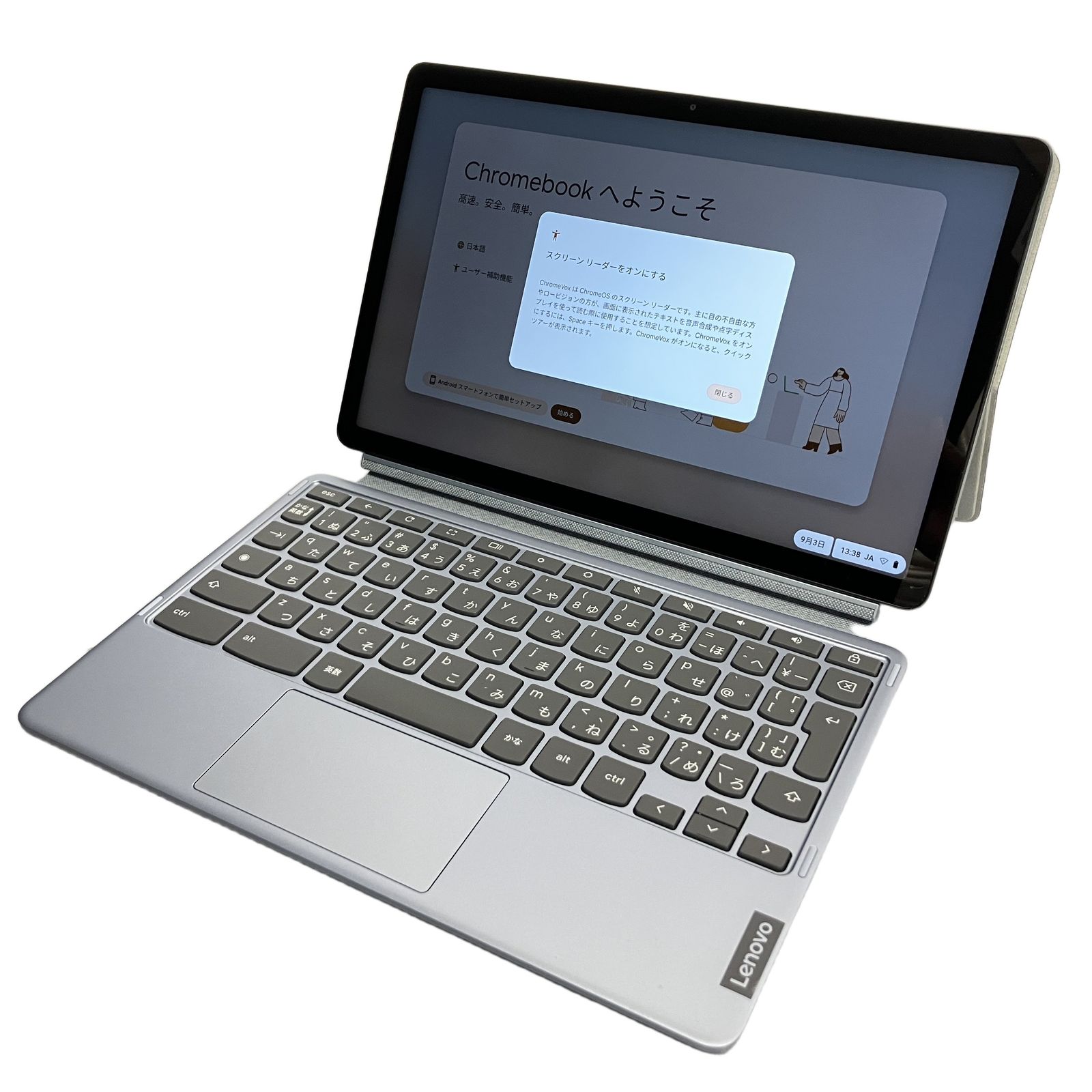 Lenovo IdeaPad Duet 3 Chromebook 11Q727 10.95型 タブレットPC 4GB 128GB 96% 中古 T11593089 20,572円