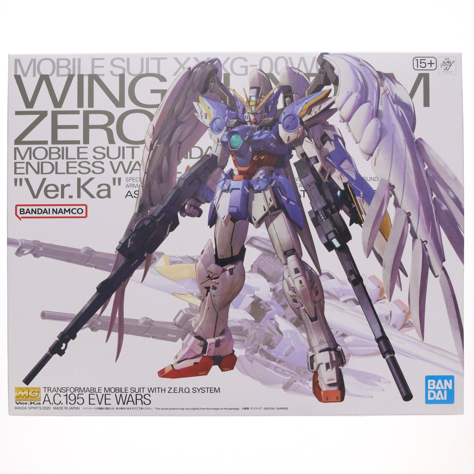 MG 1/100 XXXG-00W0 ウイングガンダムゼロEW Ver.Ka 新機動戦記ガンダムW Endless Waltz(ウイング エンドレスワルツ) プラモデル(607607) バンダイスピリッツ