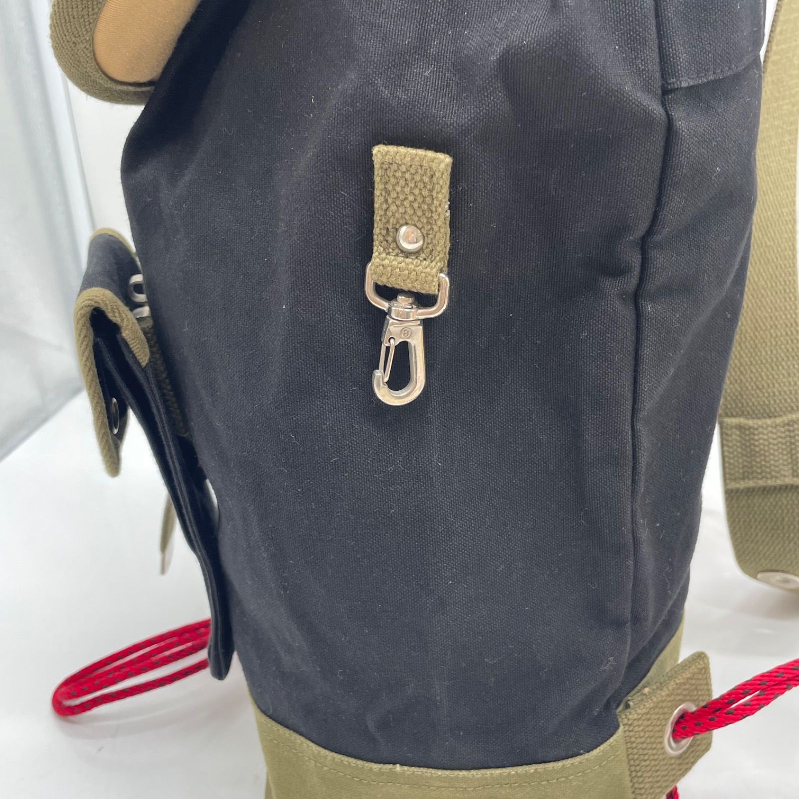 BN10091□一澤信三郎帆布 308 リュック バックパック ネイビー