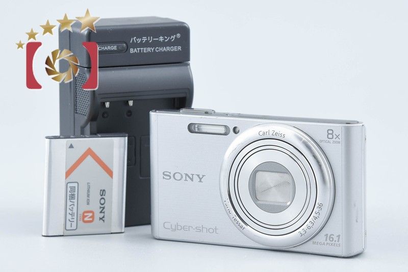【中古】SONY ソニー Cyber-shot DSC-W730 シルバー コンパクトデジタルカメラ