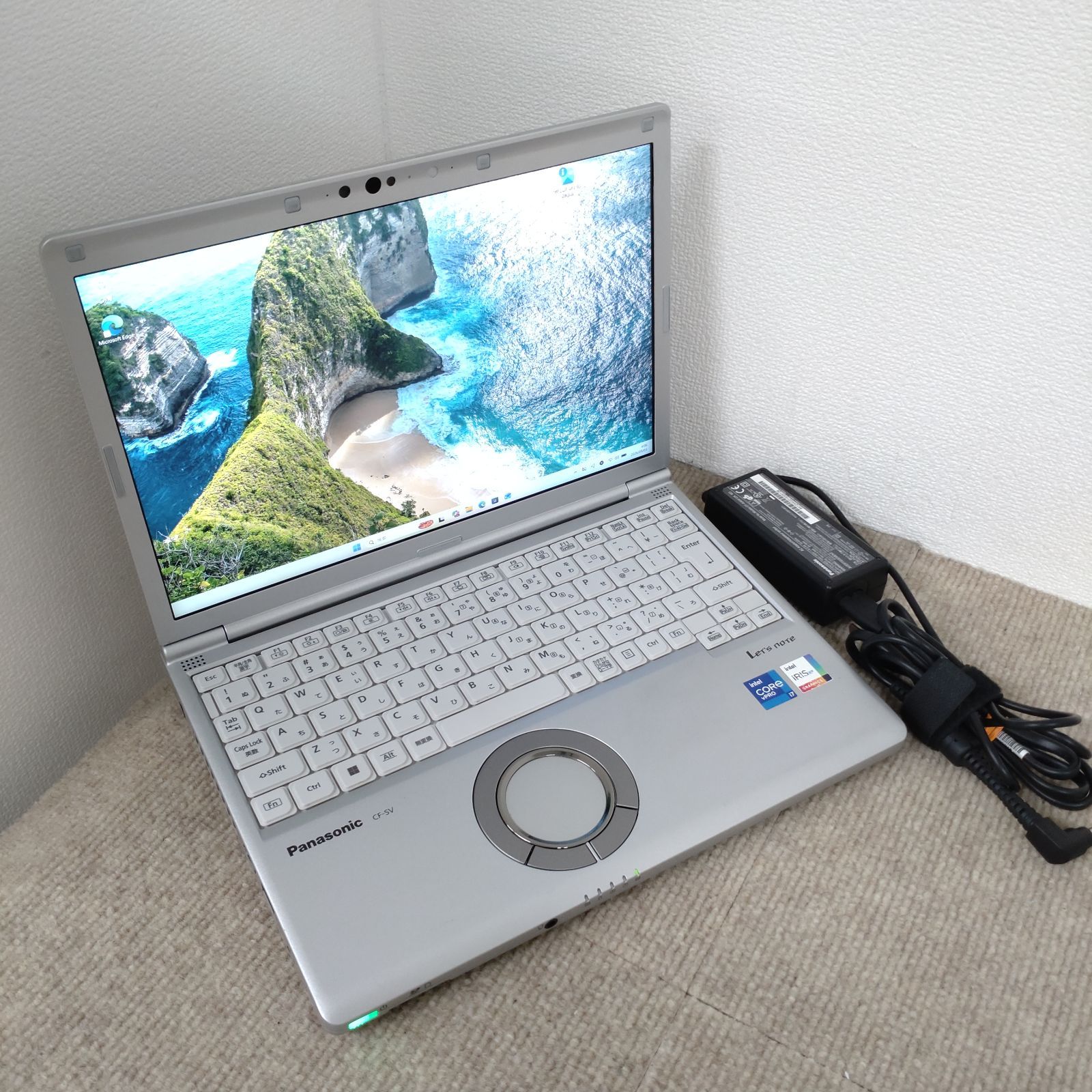 【送料無料】Panasonic CF-SV1 / I7-1185G7 / 32GBメモリ / SSD256GB / Windows11 / LTE / バッテリー良好 / 12.1型 / カメラ内蔵 / NB624 38,870円