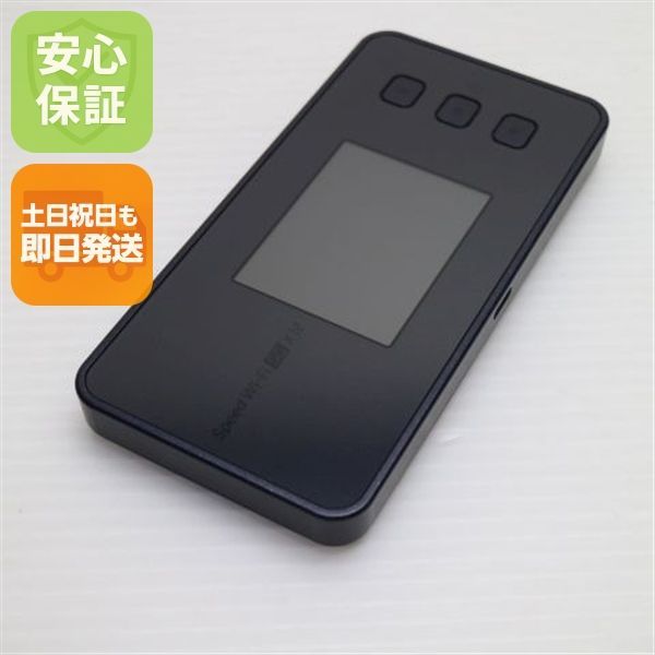 新品同様 Speed Wi-Fi 5G X12 NAR03 シャドーブラック AU ルーター NEC 即日発送 土日祝発送OK