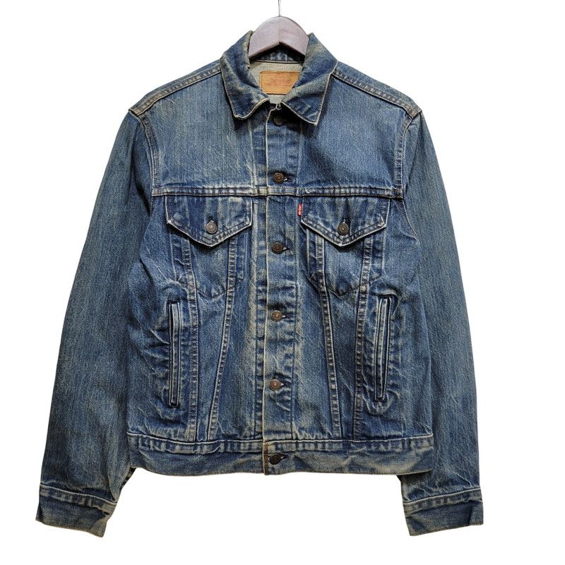 【現状渡し品】 Levi's リーバイス SMALL-E DENIM JACKET 70506-0217 デニムジャケット 刻印527 不均等V 【146-260903-as-13-izu】