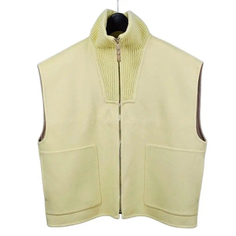 エルメス カシミア ジップアップ Cashmere full zip レディース ベスト H5E0237DBDG42