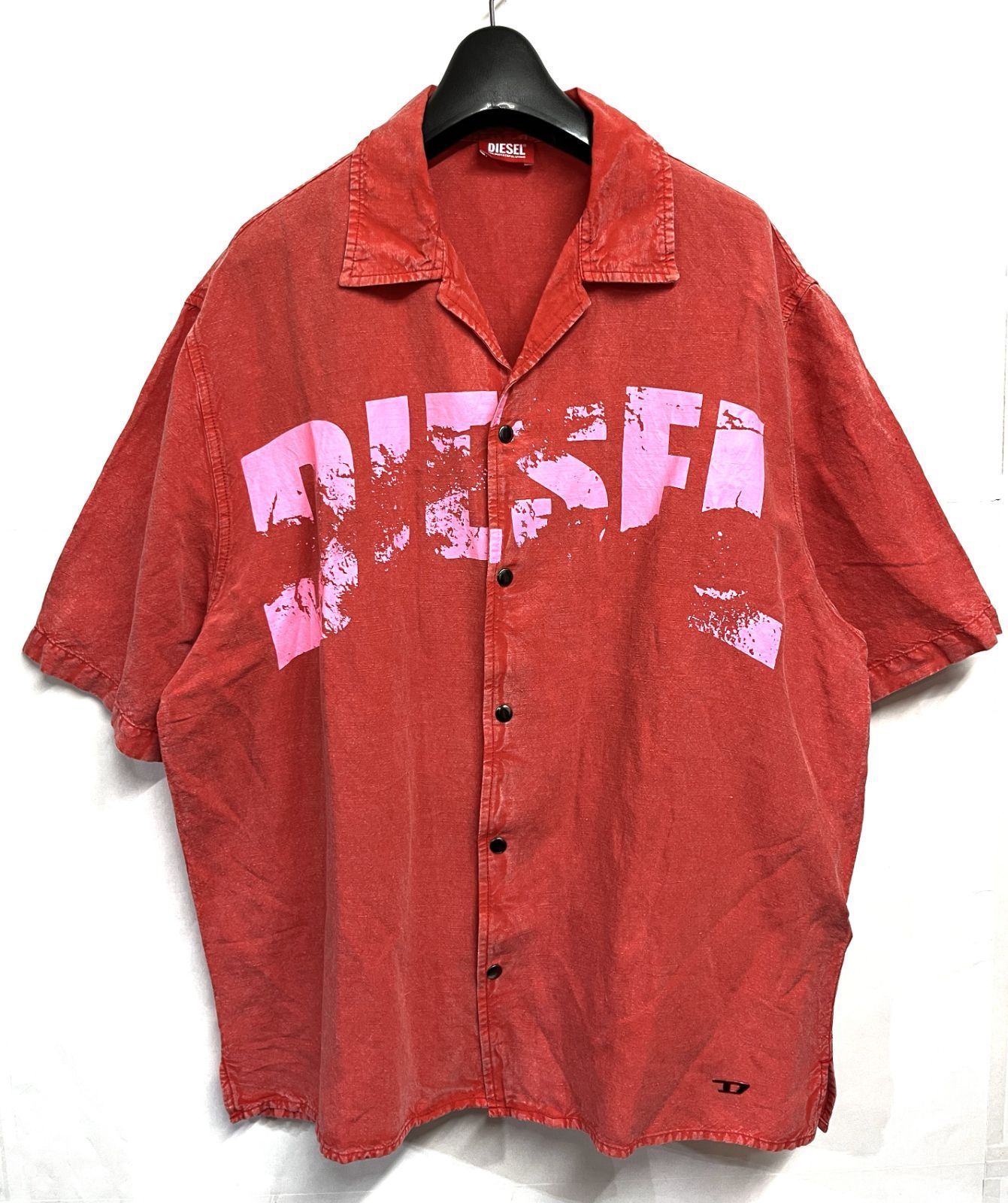 DIESEL｜ディーゼル オープンカラー 半袖シャツ CHARLES-D-POP 8,954円