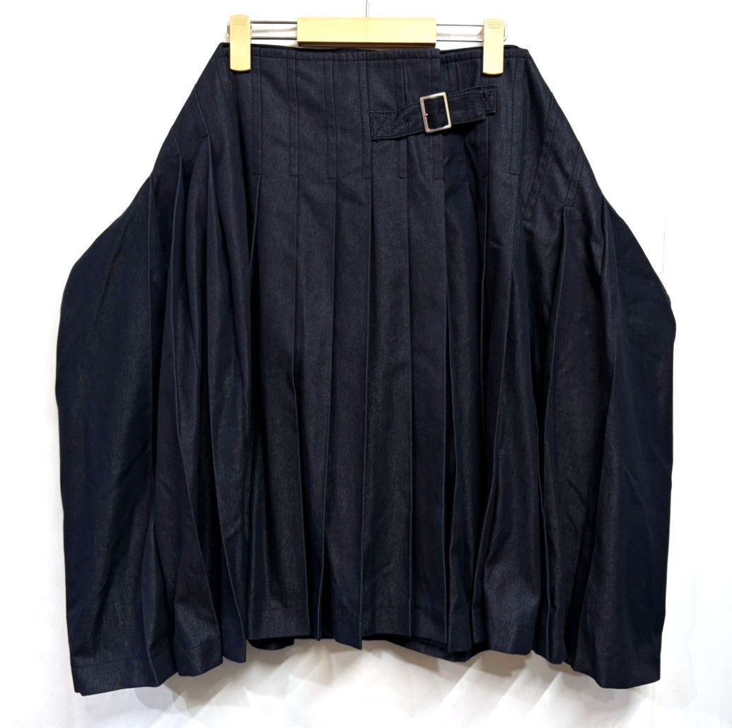 tricot COMME des GARCONS|トリココムデギャルソン デニムプリーツスカート KWY