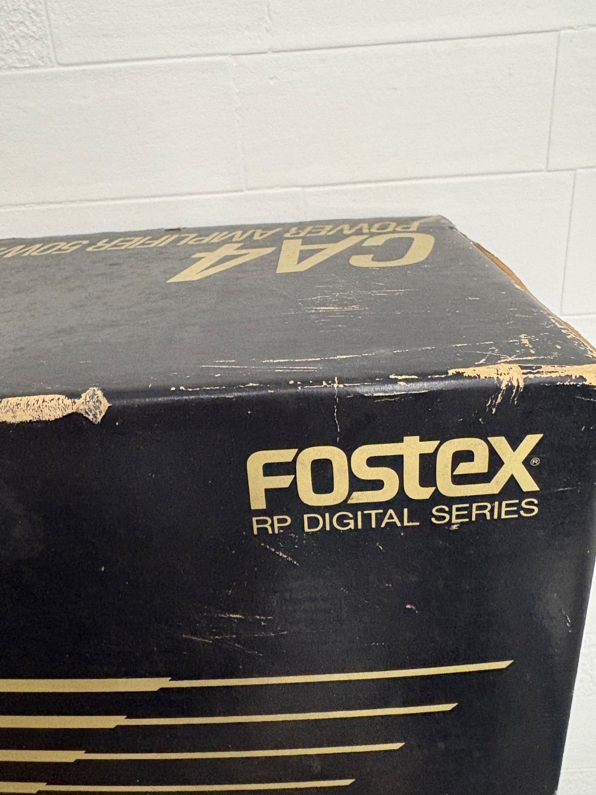 ： 【希少・当時物】FOSTEX CA4 4chパワーアンプ フォステクス 日本製 27,860円