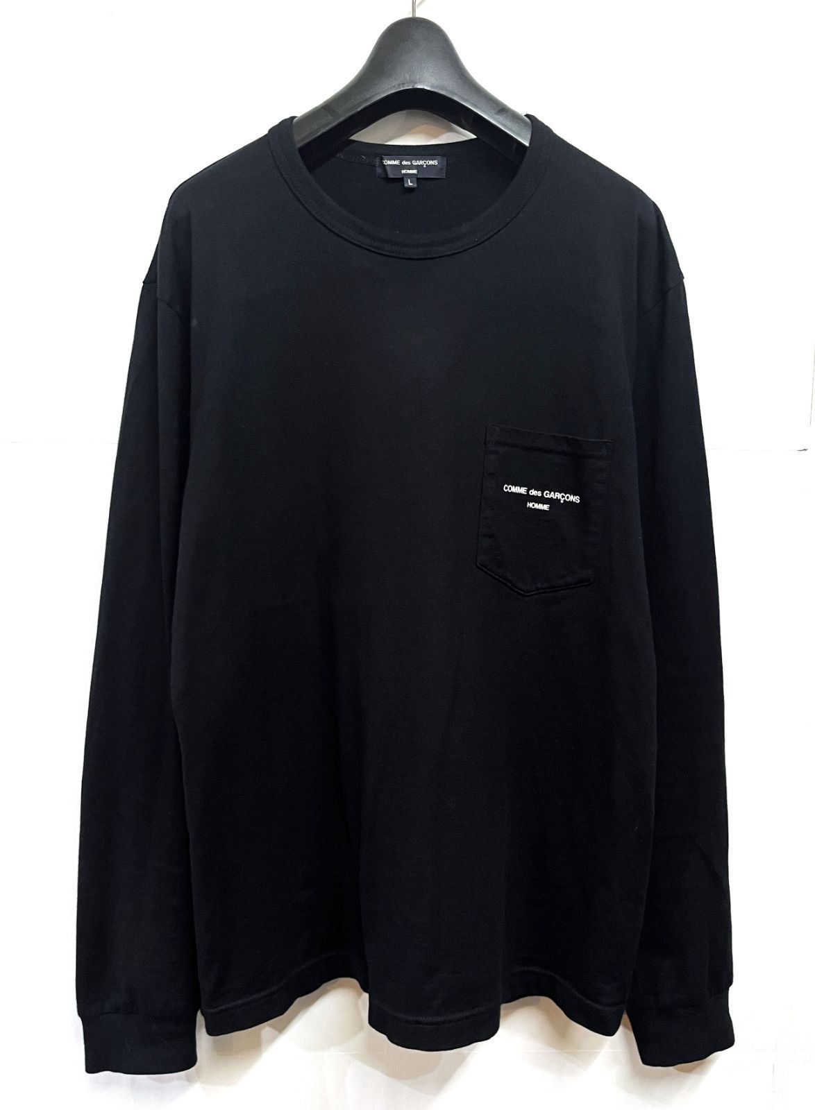 COMME des GARCONS HOMME｜コムデギャルソンオム Logo print long sleeve t-shirt ロゴプリント 胸ポケット ロングスリーブTシャツ 長袖 ロンT