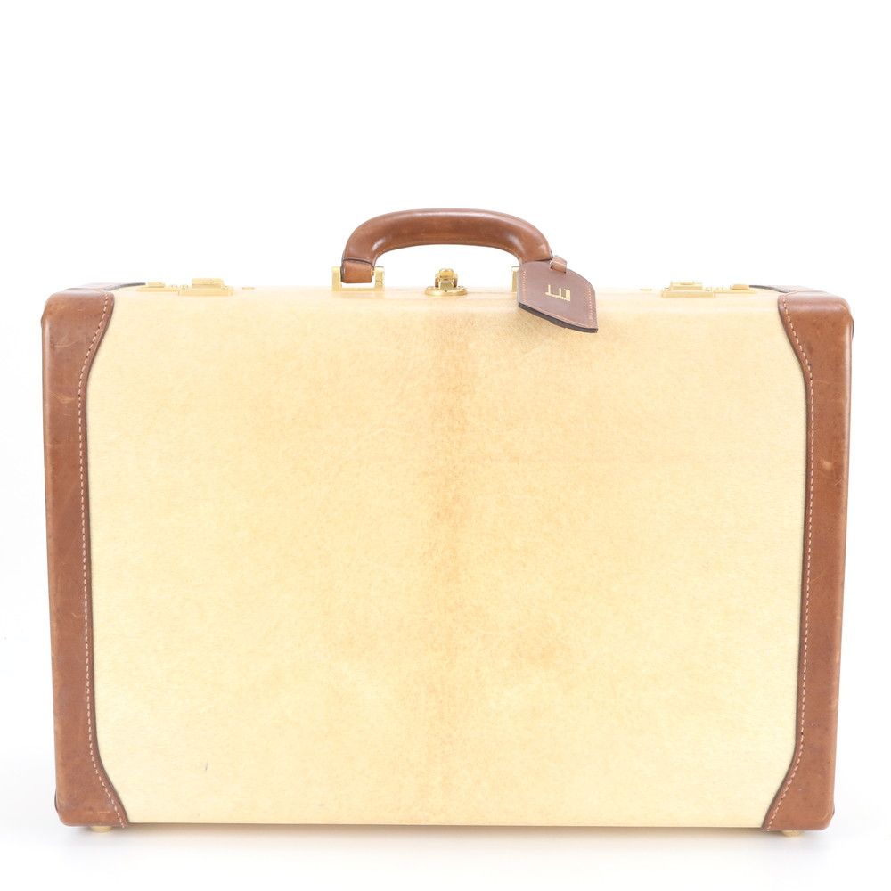 美品 ダンヒル レザー トランク ハードケース ボストン バッグ キャリー スーツケース 出張 旅行 メンズ RIE EQ22-6【中古】 6,674円
