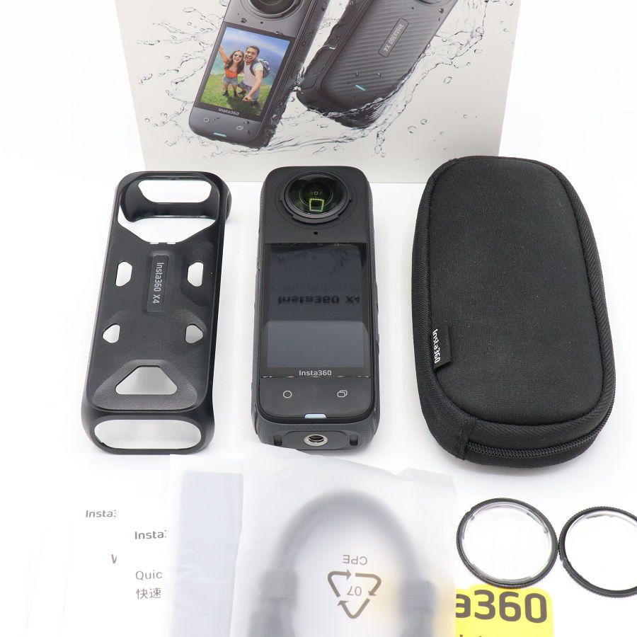 【美品】Insta360 X4 CINSABMA 360度カメラ 全天球 インスタ360 パノラマ 本体