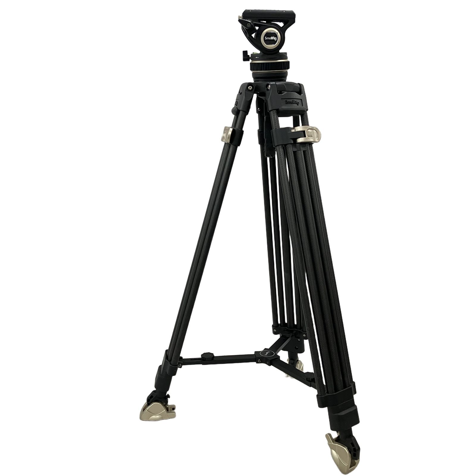 SmallRig AD-100 ヘビーデューティー カーボン ビデオ三脚 3段 カメラ周辺機器 中古 H11496063