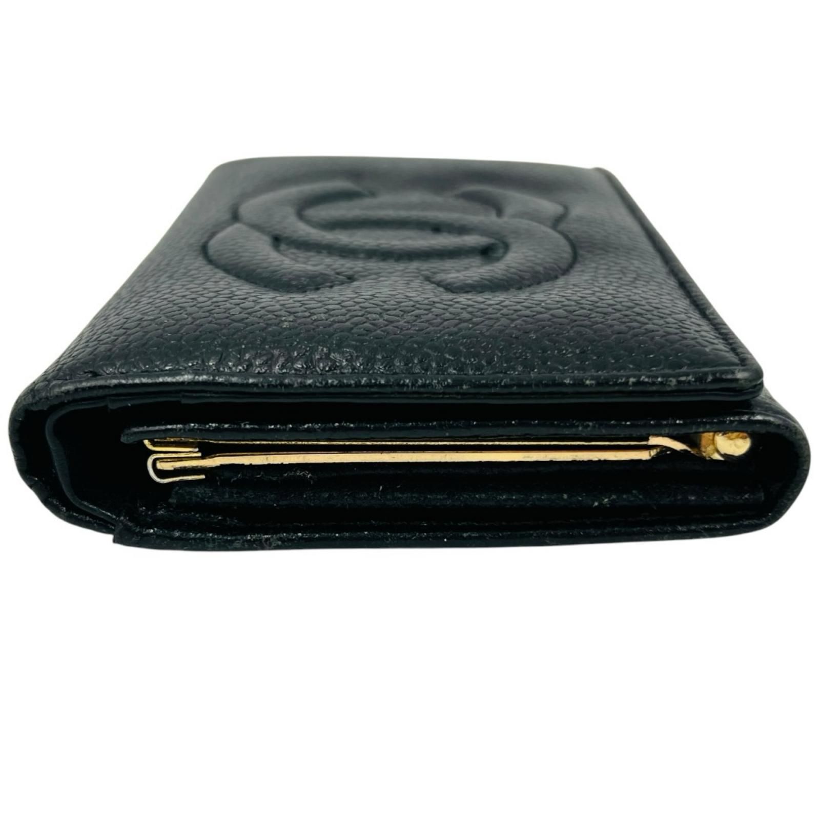 シャネル　CHANEL　ココマーク　財布　レザー