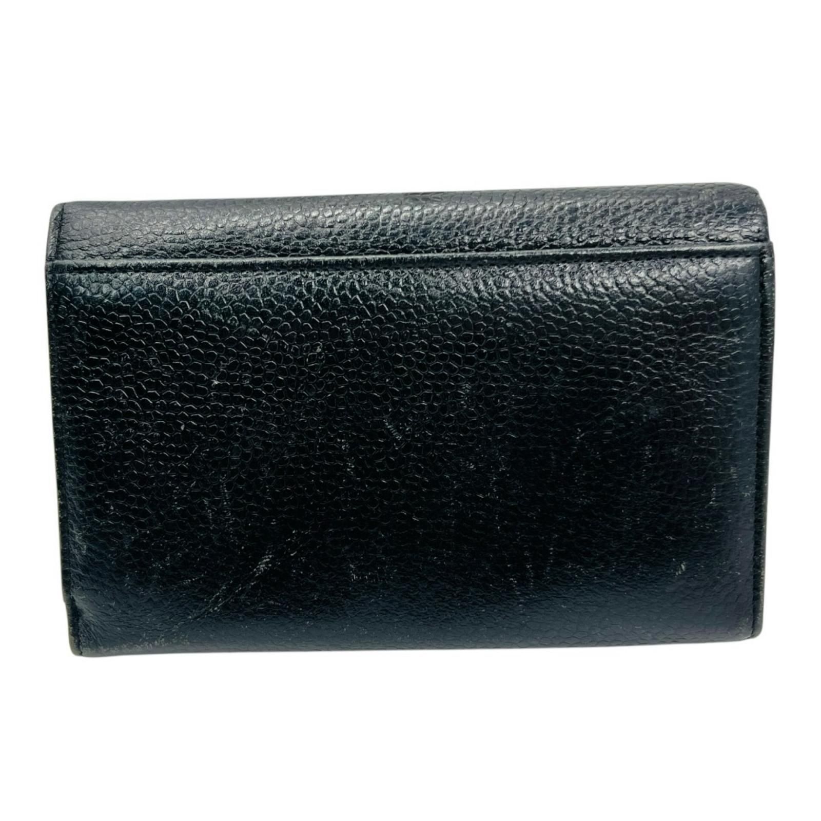 シャネル　CHANEL　ココマーク　財布　レザー