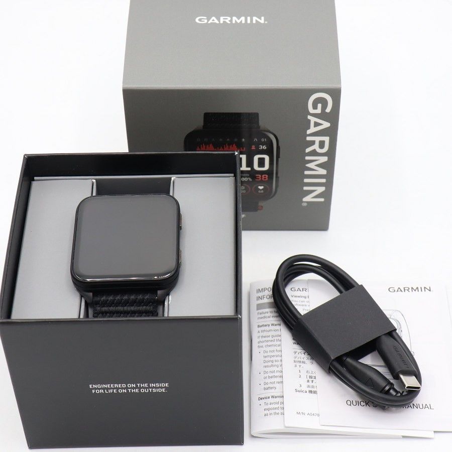 【美品】GARMIN Venu X1 010-02980-12 Black スマートウォッチ ガーミン べニュー エックスワン 本体 47,982円
