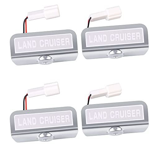 K◆LAND CRUISER ランドクルーザー 300系 FJA300W VJA300W 対応 専用 高輝度 LED カーテシーランプ ブルー 足元 ドレスアップ 視認性アップ 4個セット