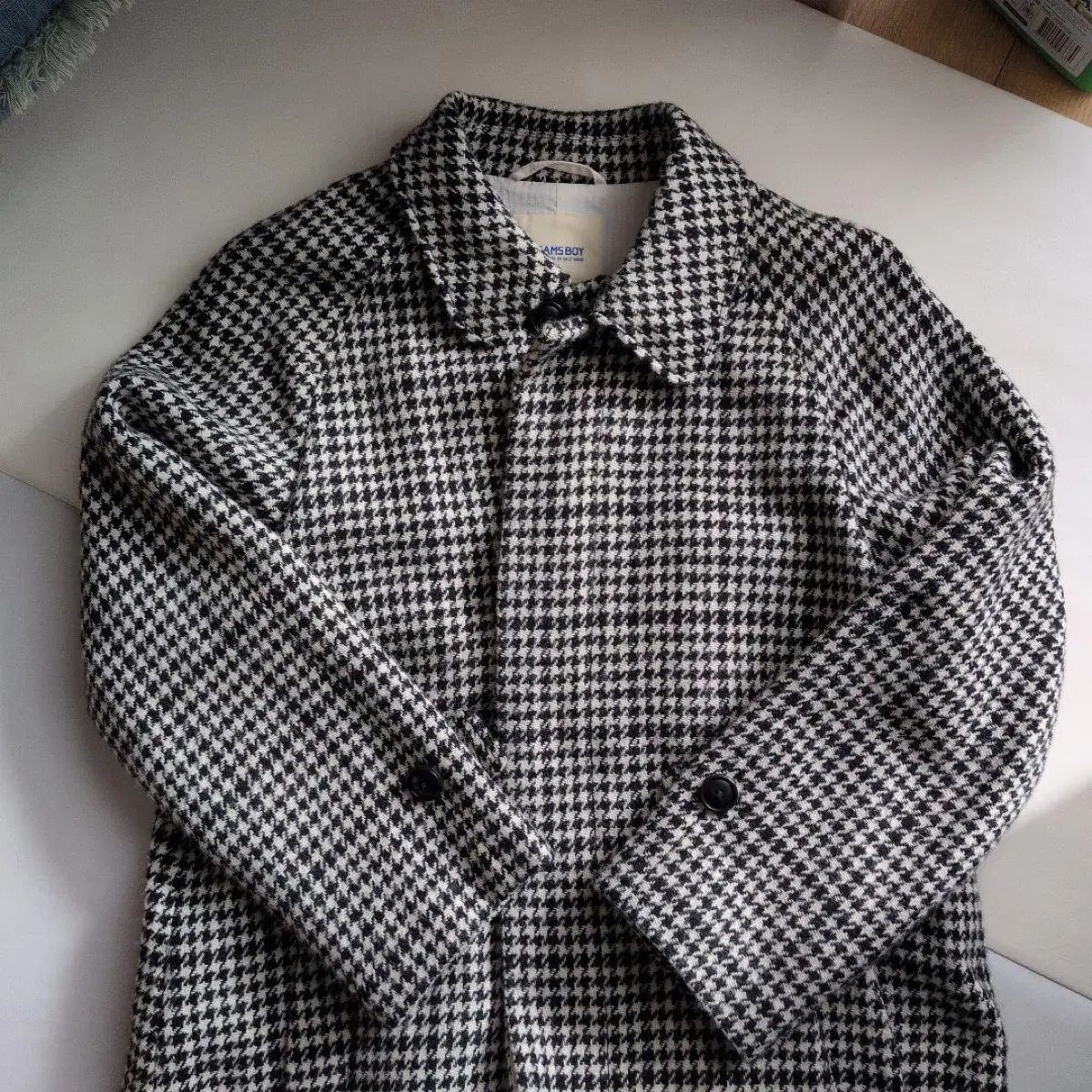 BEAMS BOY ハリーツイード バルマカーンコート