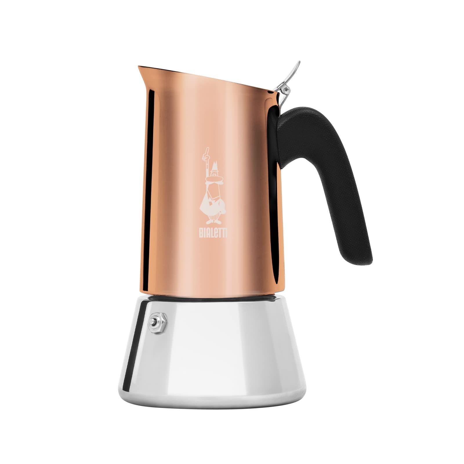 BIALETTI(ビアレッティ) ヴィーナス カッパー 4カップ用 (コーヒーメーカー エスプレッソメーカー マキネッタ 直火 IH対応)★m