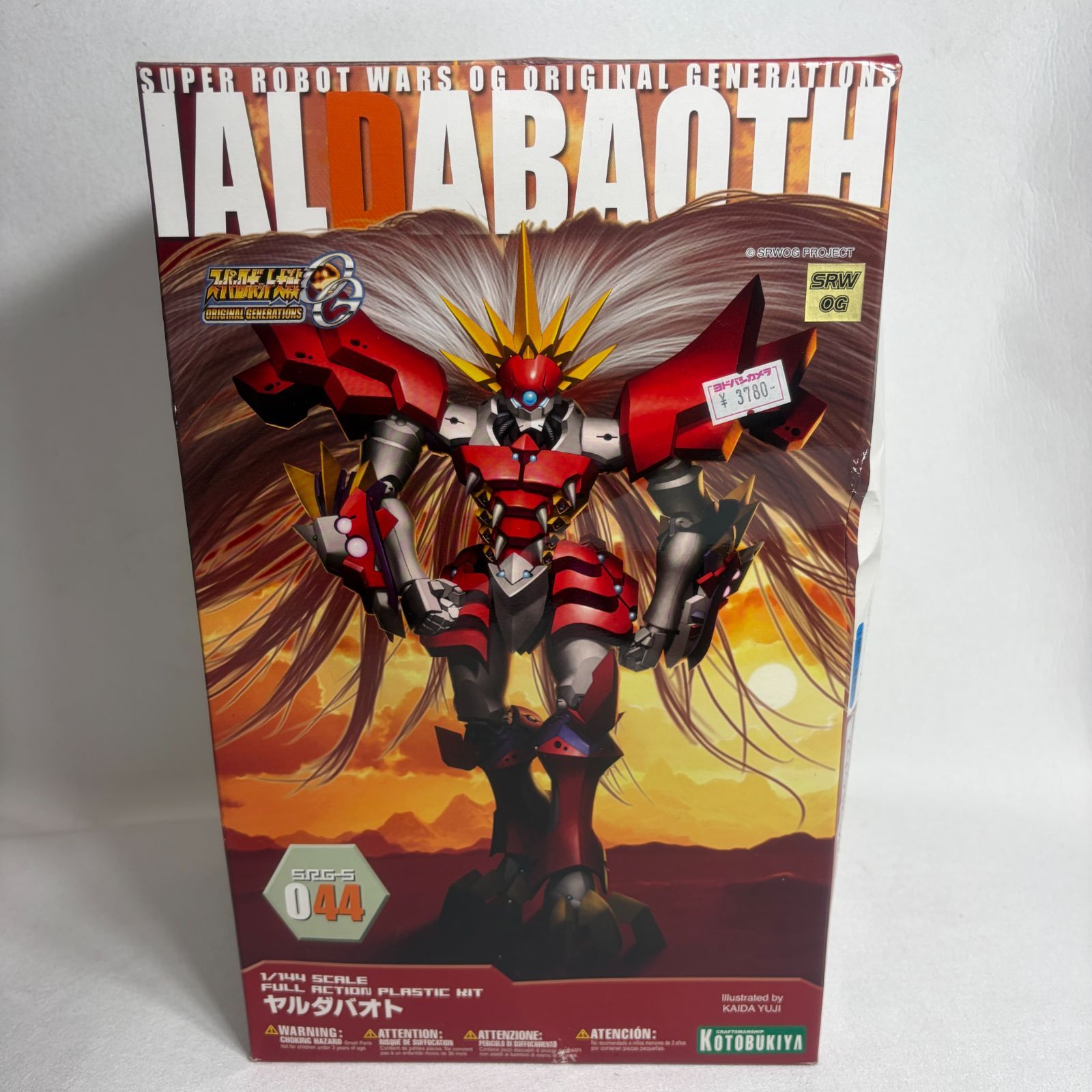 【未開封】コトブキヤ 1/144 ヤルダバオト プラモデル 未組立 スパロボOG 10,508円