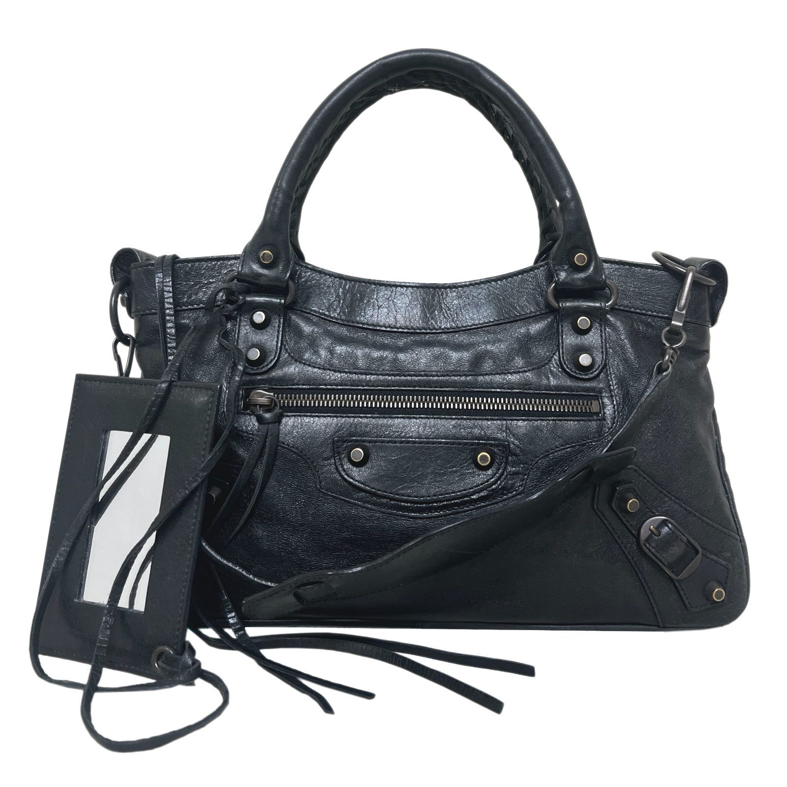 BALENCIAGA　バレンシアガ　バッグ　The Fist　Classic　Black　Y2K　ファースト　103208　クラシック　2WAY　ハンド　ブラック