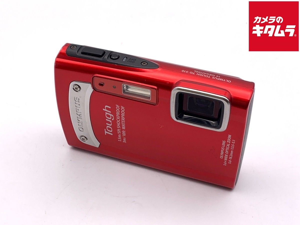 【中古】 【難あり品】 オリンパス Tough TG-310 レッド 7,045円