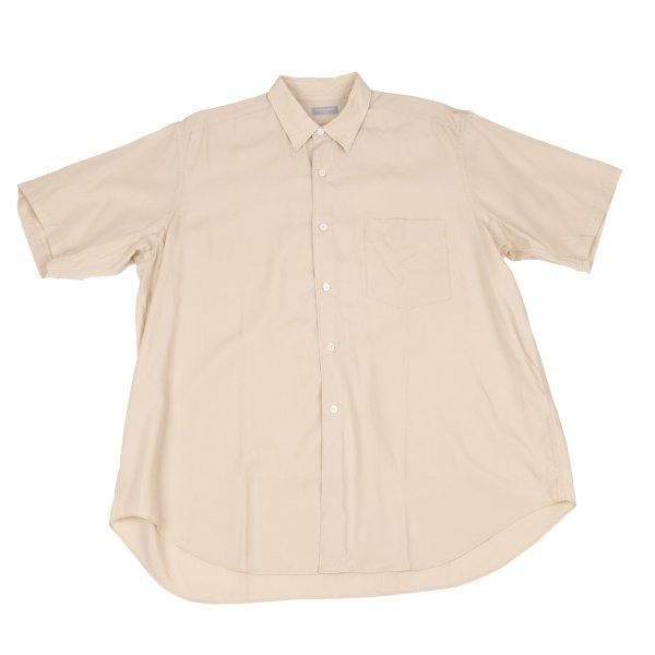 コムデギャルソン オムCOMME des GARCONS HOMME レーヨンポリ半袖シャツ ベージュM位 16,955円