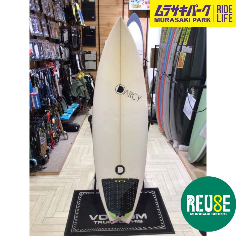【中古サーフボード】【DARCY】SHOT5’7