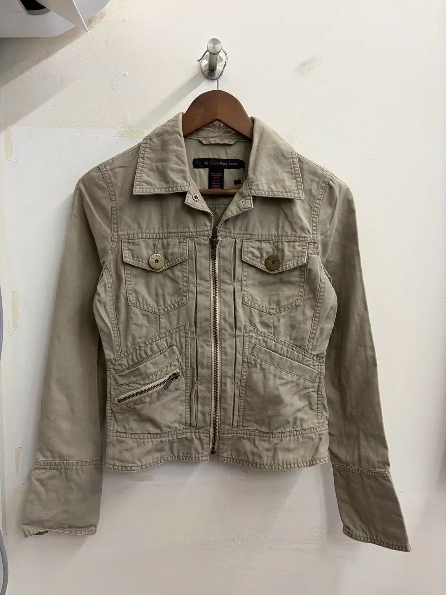 N337 Calvin Klein カルバン・クライン バイカー ジャケット 9,701円