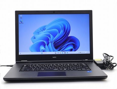 NEC VKH48/X-B PC-VKH48XZFB Core i7-1185G7 3GHz 32GB 500GB 15.6 Windows11 Pro 64bit 中古