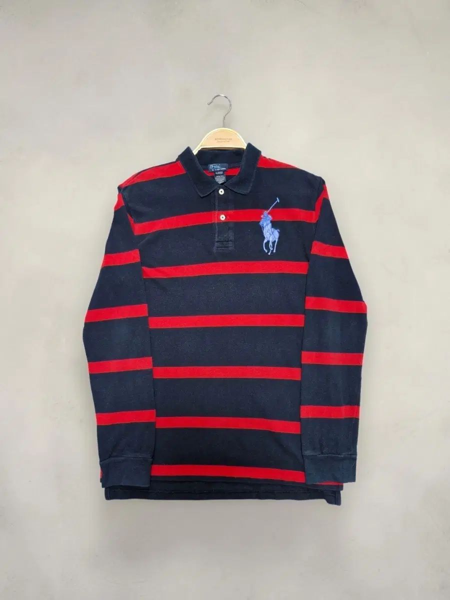 レディース ポロ ラルフローレン ビックポニー ストライプ Pk XL