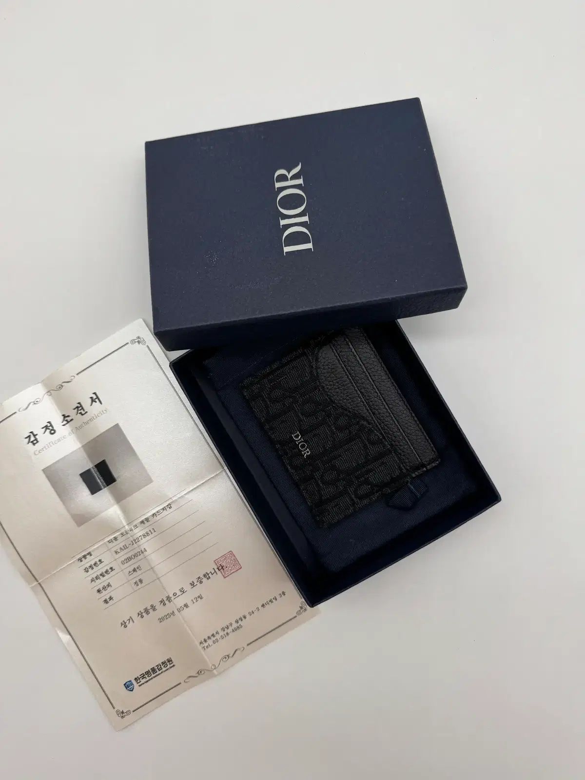 キム・ジョンソ ディオール オブリーク サドル カードウォレット ブラック 43,701円