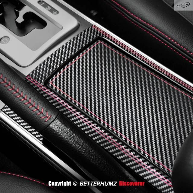 マツダ6 2003-2015用カーボンセンターコンソール収納ボックストリムステッカー車内カバー装スタイリングアクセサリー