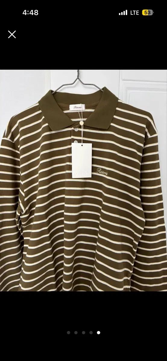 タグ付き新品 LEE KARA（カラ） カラーTシャツ 長袖 ボーダー柄