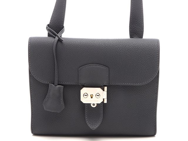 HERMES エルメス サックアデペッシュ21 アルドワーズ/SV ショルダーバッグ トゴ アルドワーズ/SV W刻印　2024年頃製造刻印 メンズ【中古】432