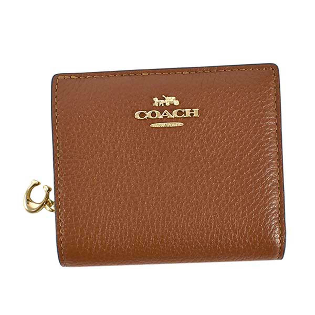 コーチファクトリー COACH FACTORY 二つ折り財布 C2862 IMR1W BR ブラウン