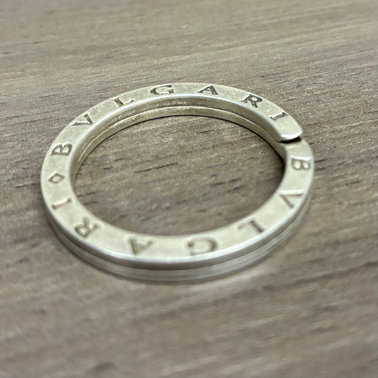 o2241) BVLGARI ブルガリ キーリング キーホルダー シルバー925刻印